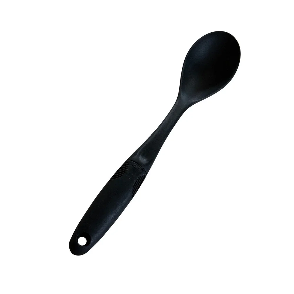 OXO Good Grips Black Nylon Solid Spoon Non-Stick Safe Cooking Serving Utensil